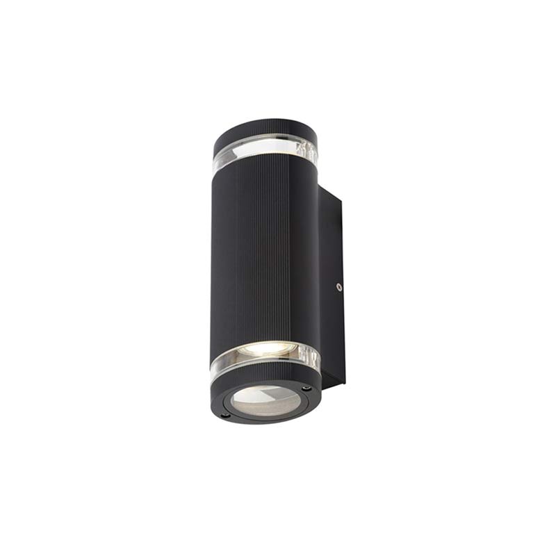 Forum Helix GU10 Up/Down Wall Light Black