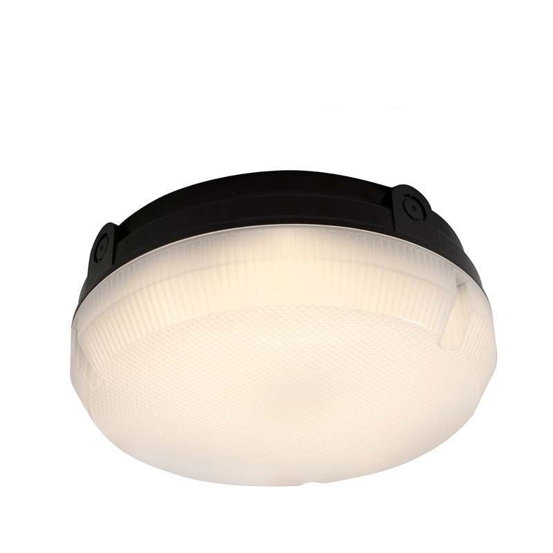 Ansell Delta 14W LED Bulkhead Black IP65