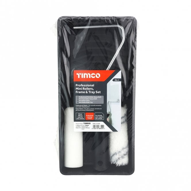 TIMCO Professional Mini Roller Frame & Tray Set