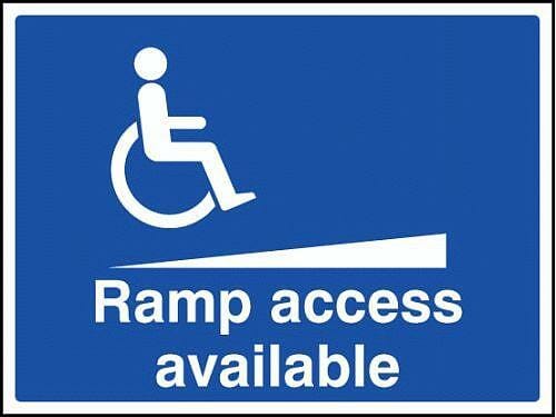 Ramp access available