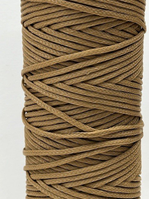 4mm Braided Polyethylene Twine - Beige