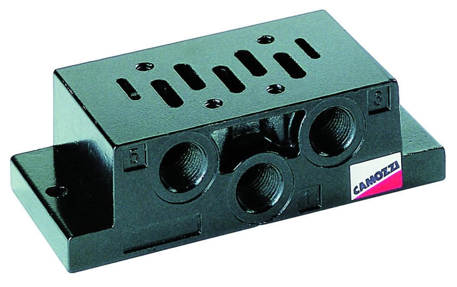 CAMOZZI Single Sub&#45;base With Rear Outlets