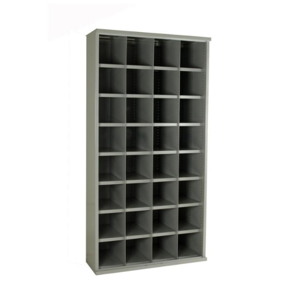 Steel Pigeonhole Cabinet 32 Compartments (4x8) - 304mm