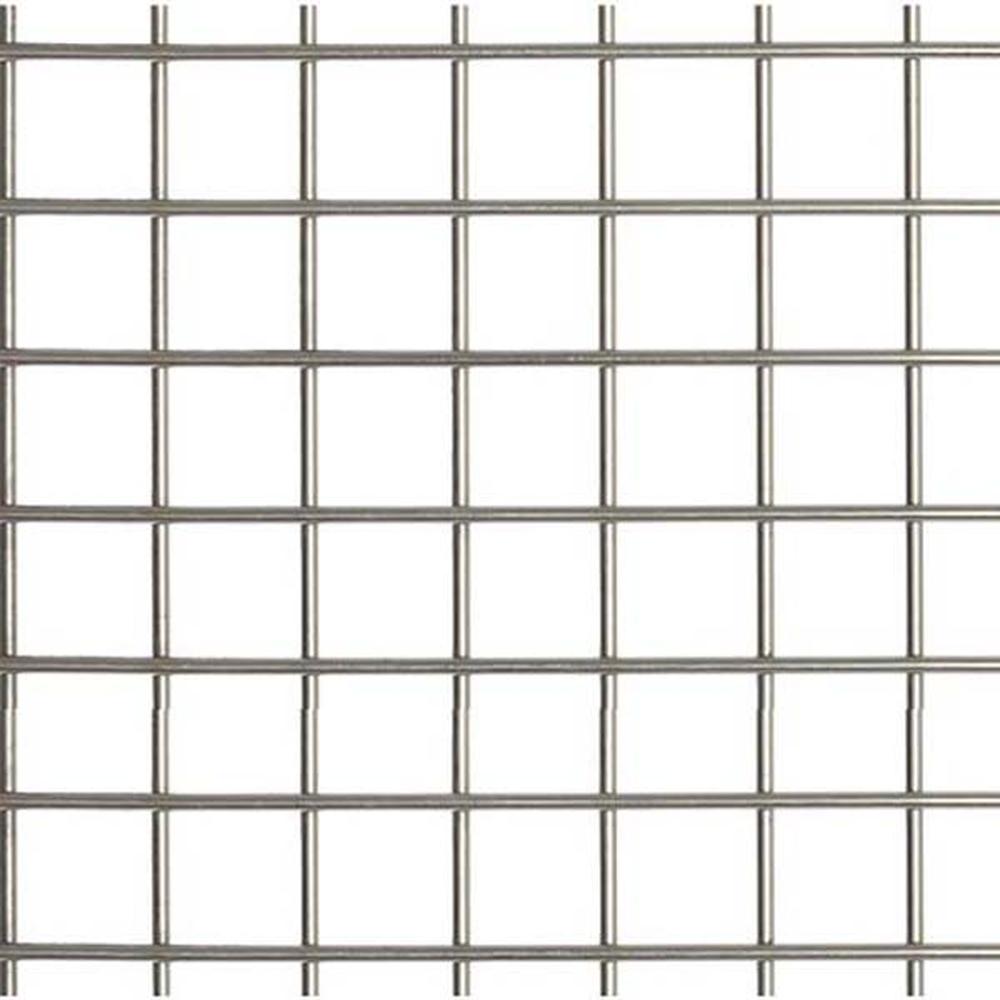 4'x 8' 1x 1"x 10g Type 304 Stainless(3mm) Welded Mesh"