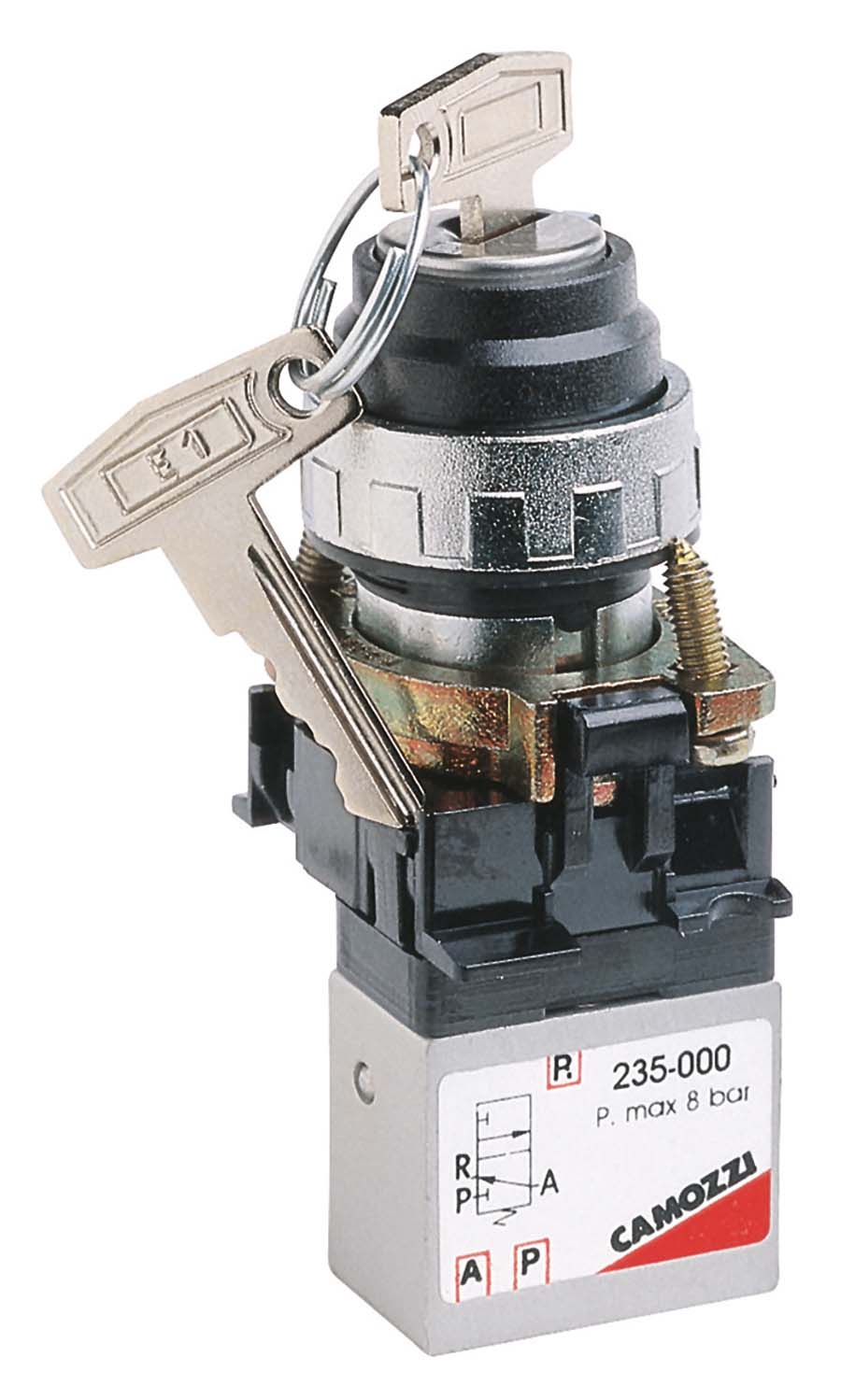 CAMOZZI 3&#47;2 Key Lockable Valve