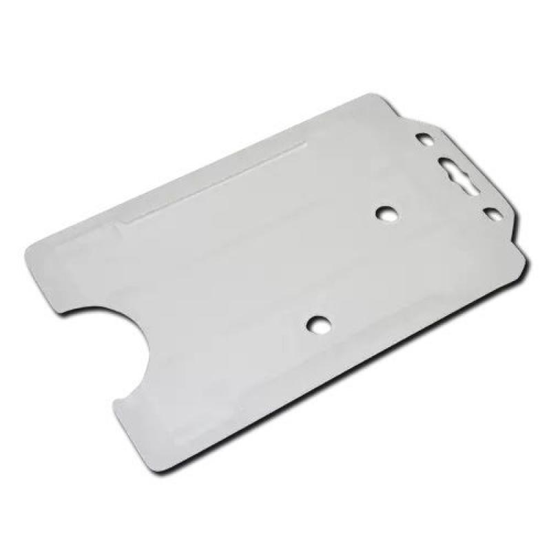 Rigid Card Holders Portrait (Available in Frosted Clear, Black, Royal Blue, Navy, Green or Red)