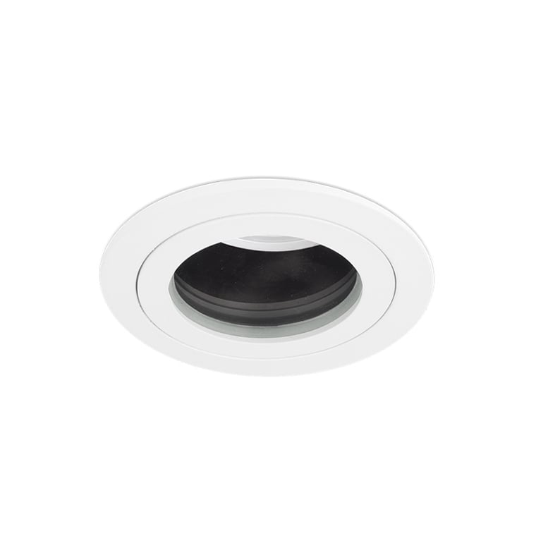 Aurora GU10 IP65 Downlight Black Baffle