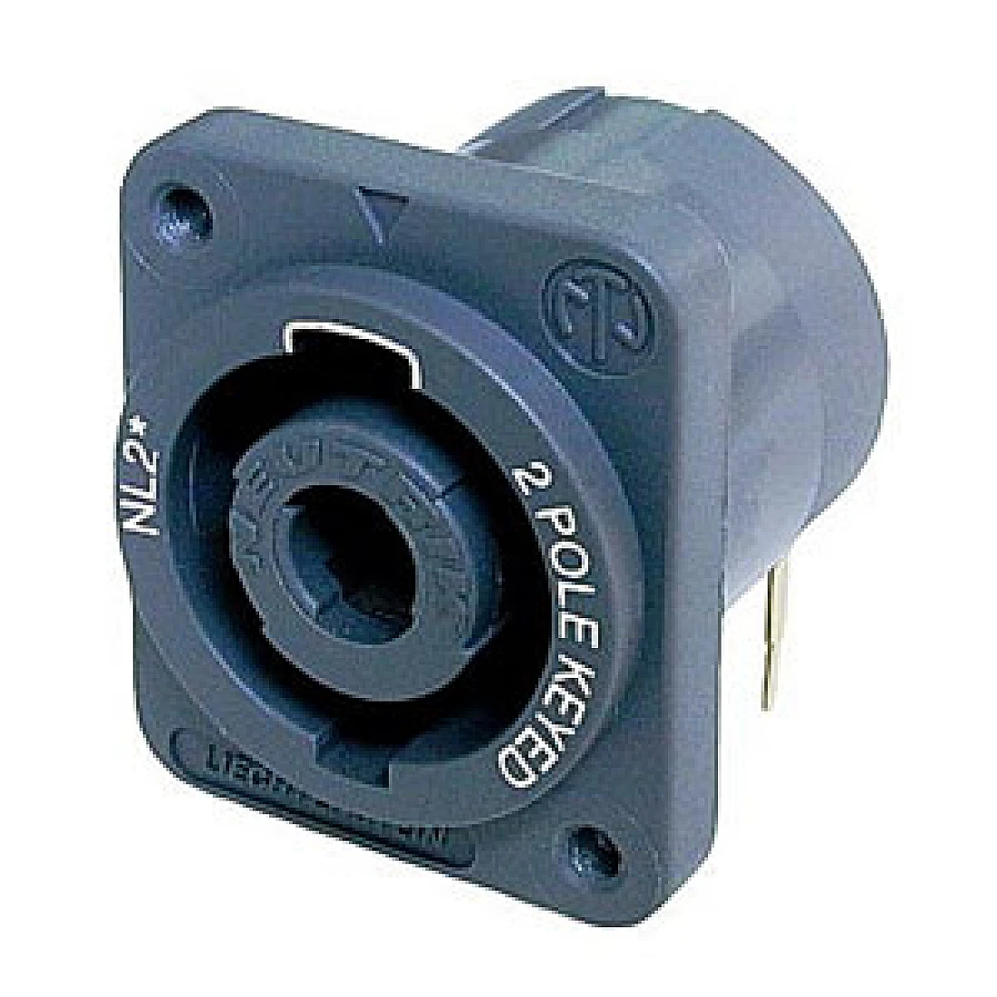 2 pole chassis connector