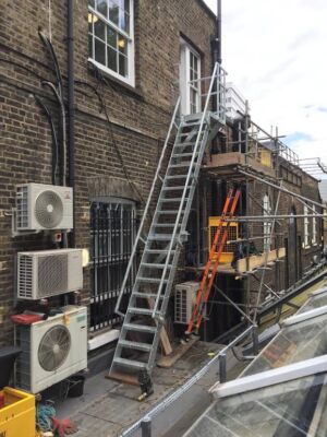 Specialising In Fire Escape Repainting Services In West London