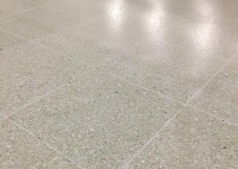 Terrazzo Stone Floor Restoration Services For Retail Interiors