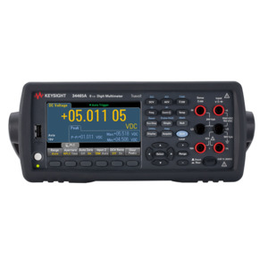 Keysight 34465A Digital Multimeter, 6.5 Digit, 1000 VDC, 750 VAC, 10 A, 30 ppm, Truevolt Series