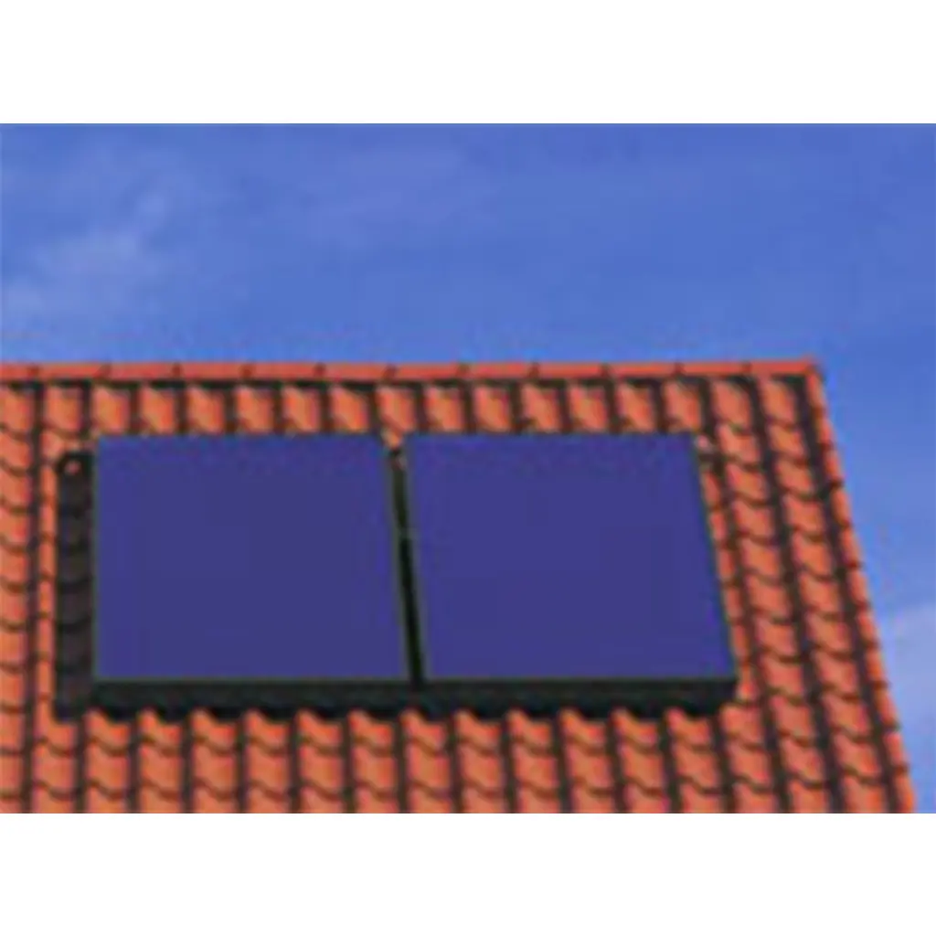 Evacuated tube 1.51 sqm solar hot water kit (plain tile)