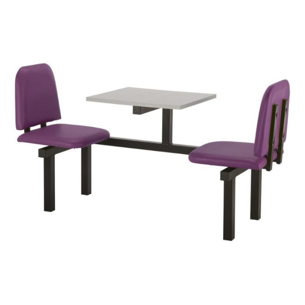 CU94 - 2-Seater Oscar Canteen Unit - Purple, Grey