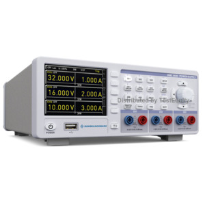 Rohde & Schwarz HMC8043 DC Power Supply, Triple Output, 3x 3 A, 0 to 32V, 100 W, HMC804x Series