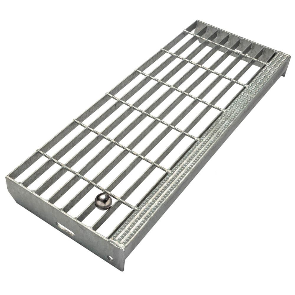 O.S.F. Stairtread 35BP 1200 x 267mm25x5mm Galvanised 38/125 Pitch