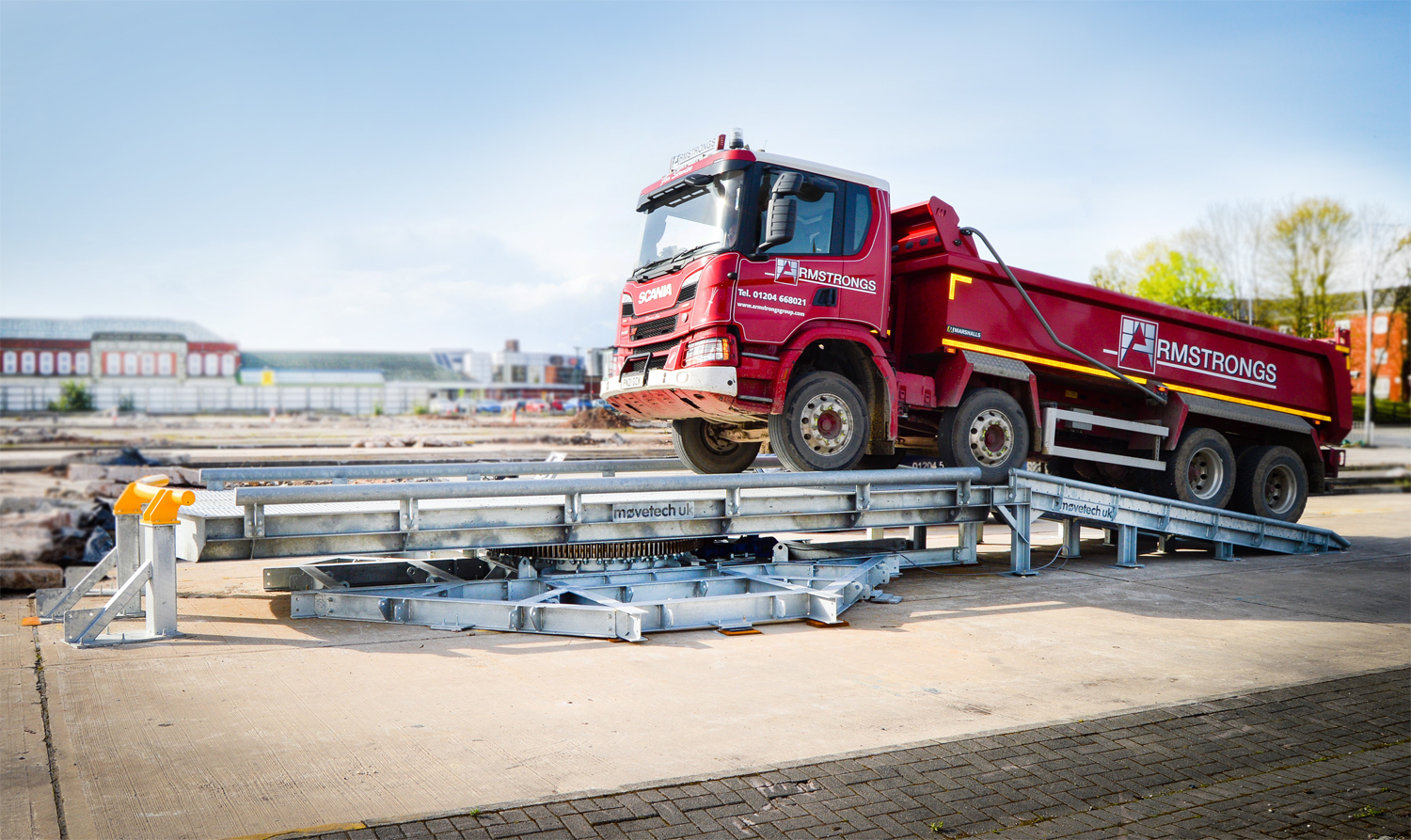 An in-depth look at Movetech UK’s new innovative Construction Site Turntable