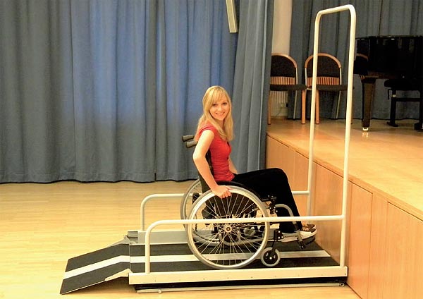 Pit-Free Wheelchair Lift With Up To 4 Meters Of Travel