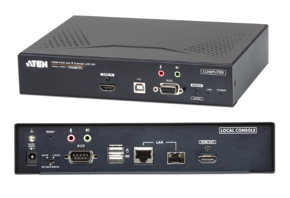 KE8952T - Aten - 4K HDMI Single Display KVM over IP (Transmitter) with PoE & Matrix 

(KE Range)