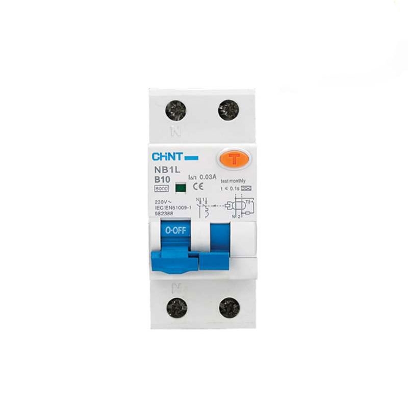 Chint NB1L-C10 RCBO 1+Neutral Pole 10 Amp C Type