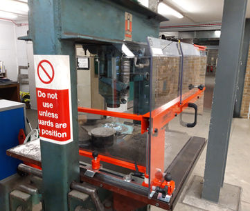 Hydraulic Press Safety Shields