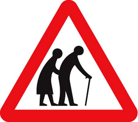 Elderly/disabled pedestrians class RA1 600mm