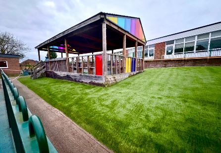 Artificial Grass Surfacing installed for SEN School in Hertfordshire