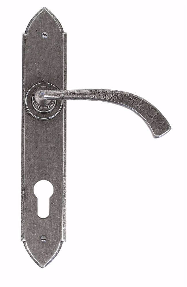 Anvil 33765 Pewter Gothic Curved Espag. Lock