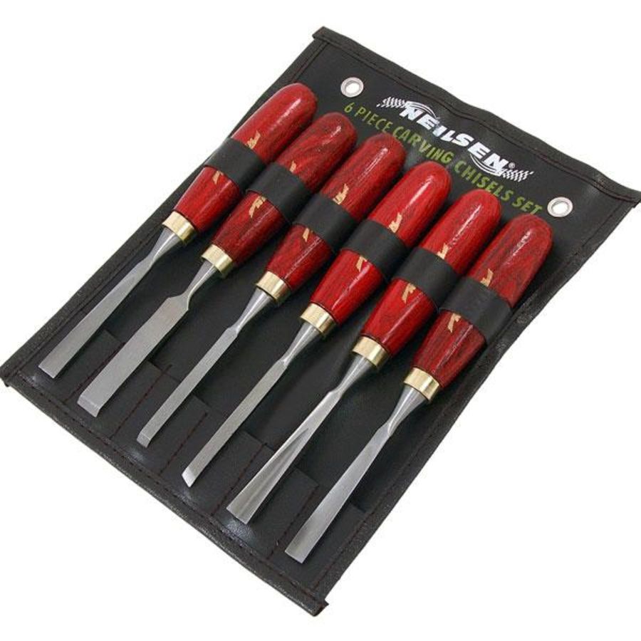 Neilsen CT3057 Carving Chisels Set 6pcs