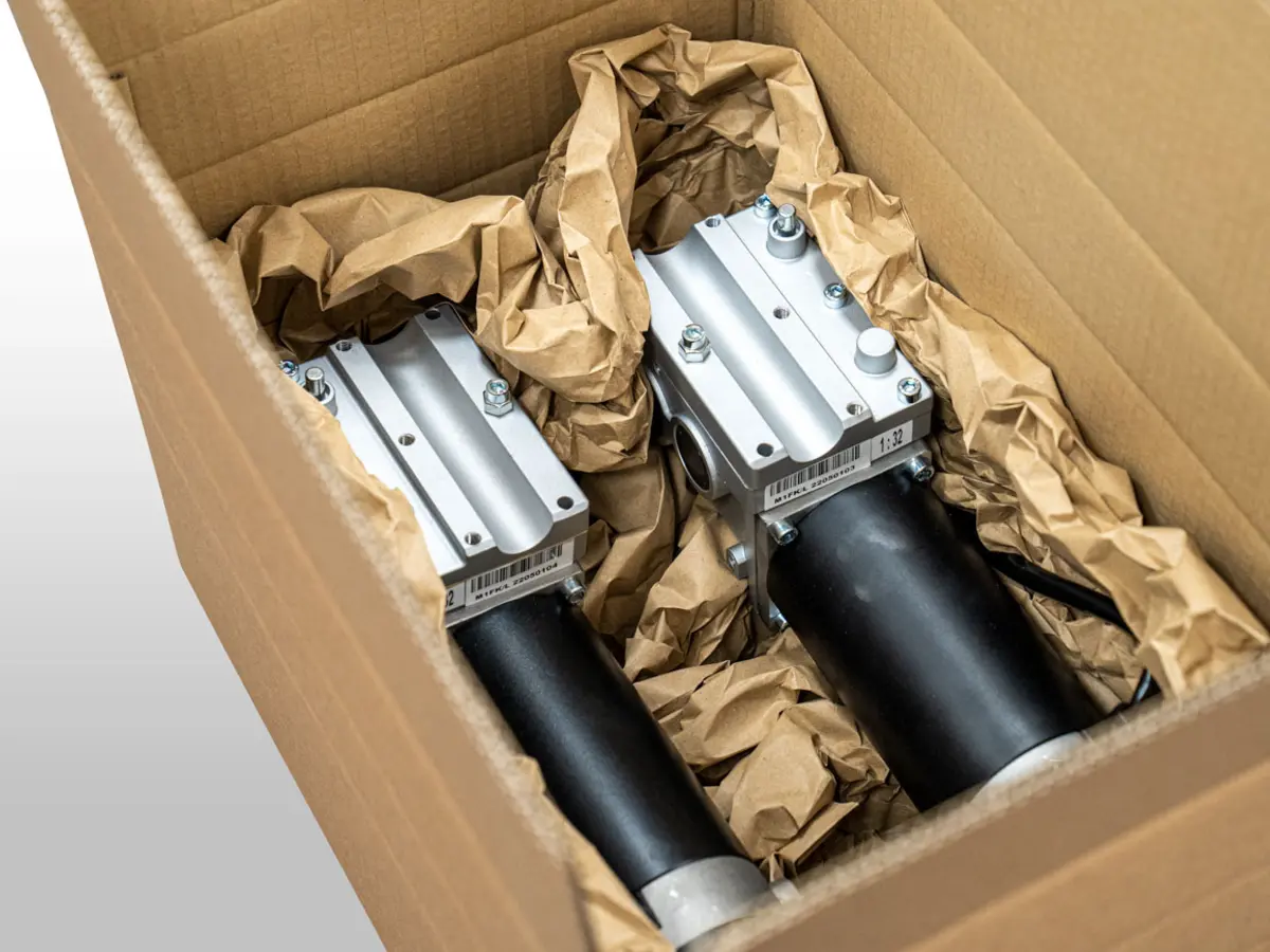 On-Demand Paper Cushioning for Fragile Products