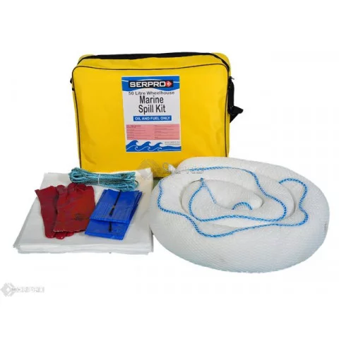 50 Litre Wheelhouse Marine Oil Spill Kit