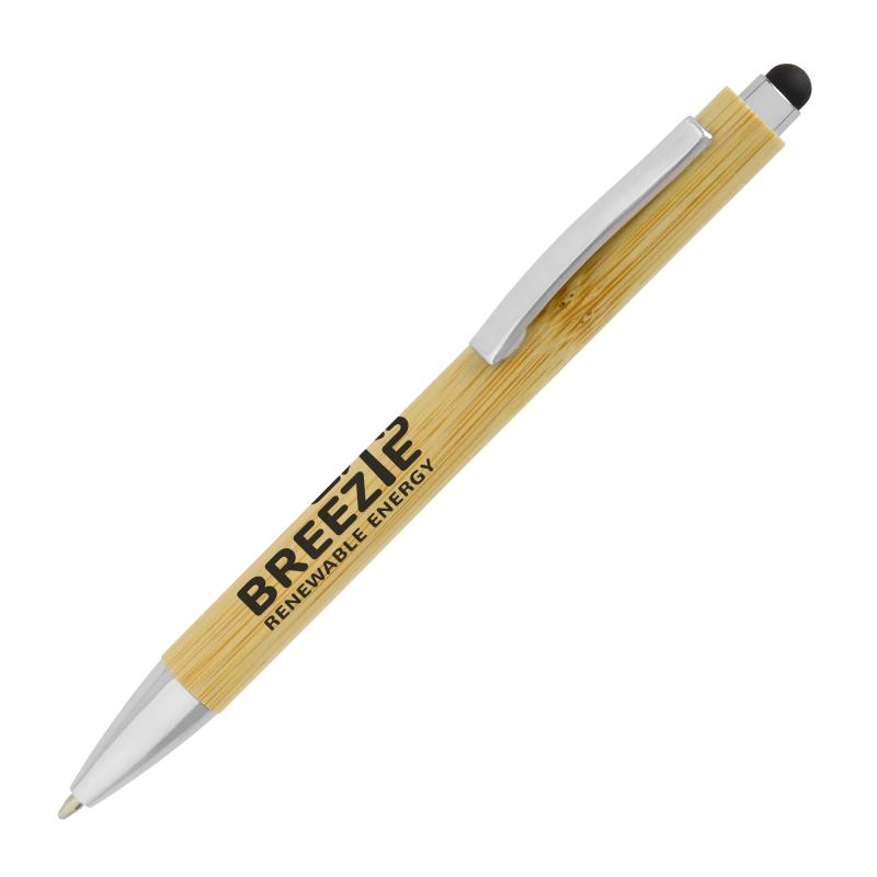 Travis Bamboo Stylus Ball Pen