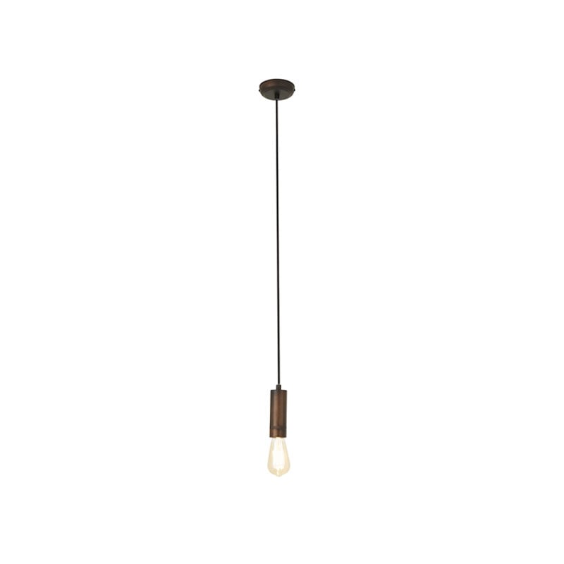 Forum Rimini Pendant Rope E27 Lamp Holder Bronze