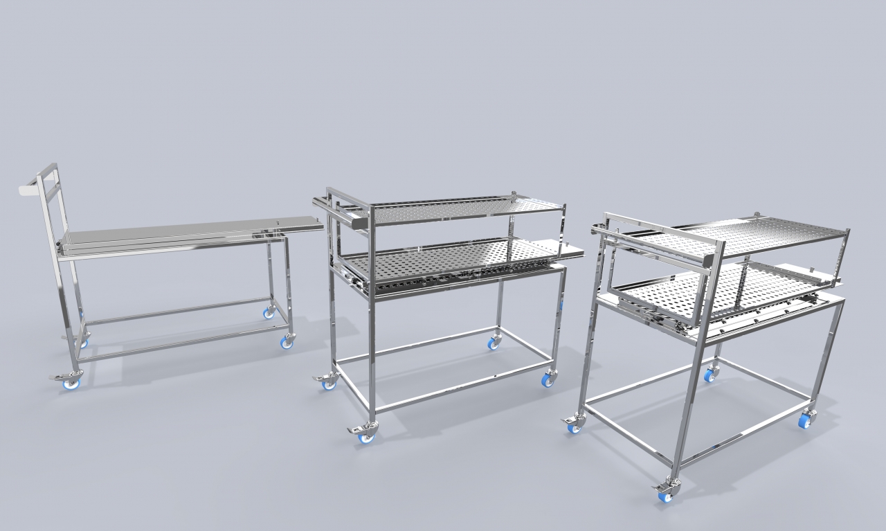 Autoclave Loading Equipment For Manual Handling Safety