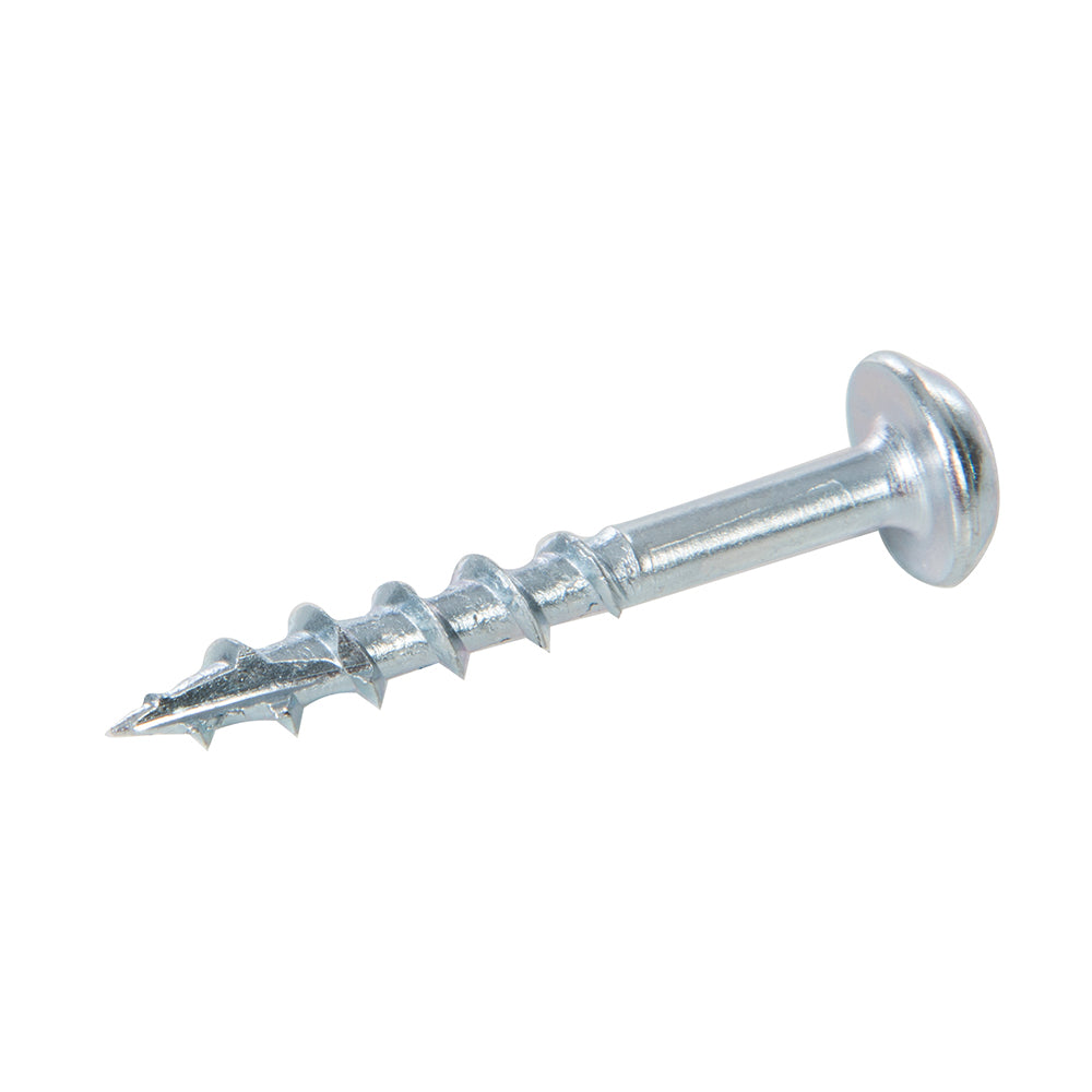 Triton P/HC 8 x 1-1/4" 250pk Zinc Pocket-Hole Screws Washer Head Coarse