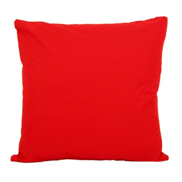 Red Water / Stain Resistant Scatter Cushion or Covers. Garden use 16&#34; to 24&#34;