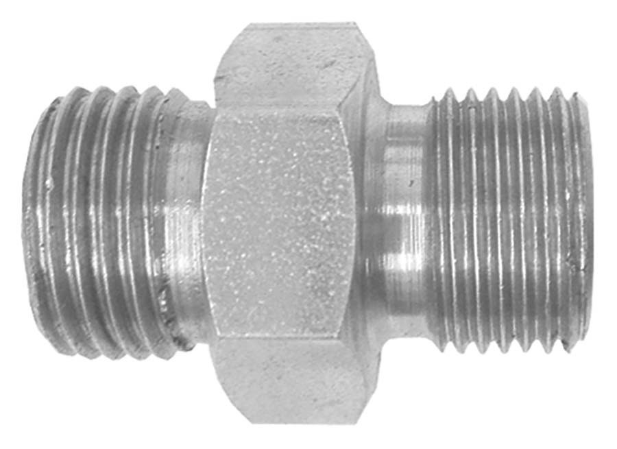 BURNETT & HILLMAN Straight Adaptor &#45; BSPP Male 60&#176; Cone &#47; ORFS Male