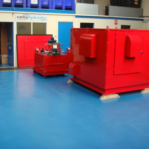 Lloyds Open Deck Zone II Hydraulic Units for Nuclear Industry