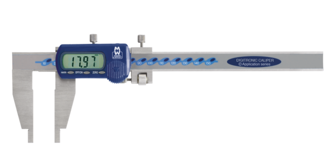 Suppliers Of Moore and Wright Digital Long Jaw Caliper 110-DLJ Series For Education Sector