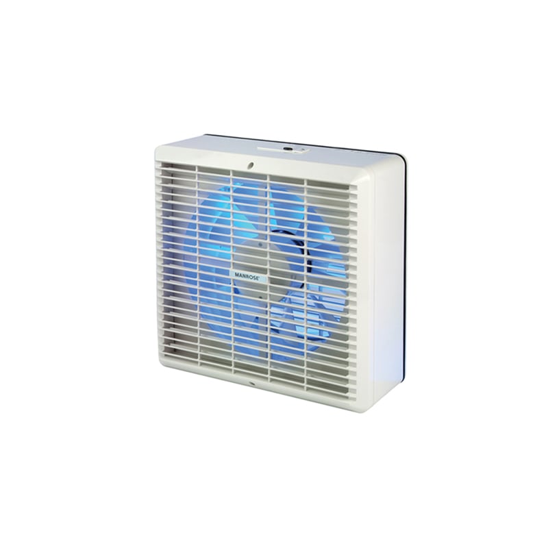 Manrose 300mm Commercial Window Fan Automatic Standard Shutters