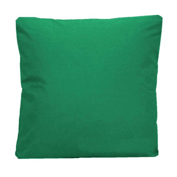 Green Cotton Drill Scatter Cushion or Cover. Sizes 16&#34; 18&#34; 20&#34; 22&#34; 24&#34;