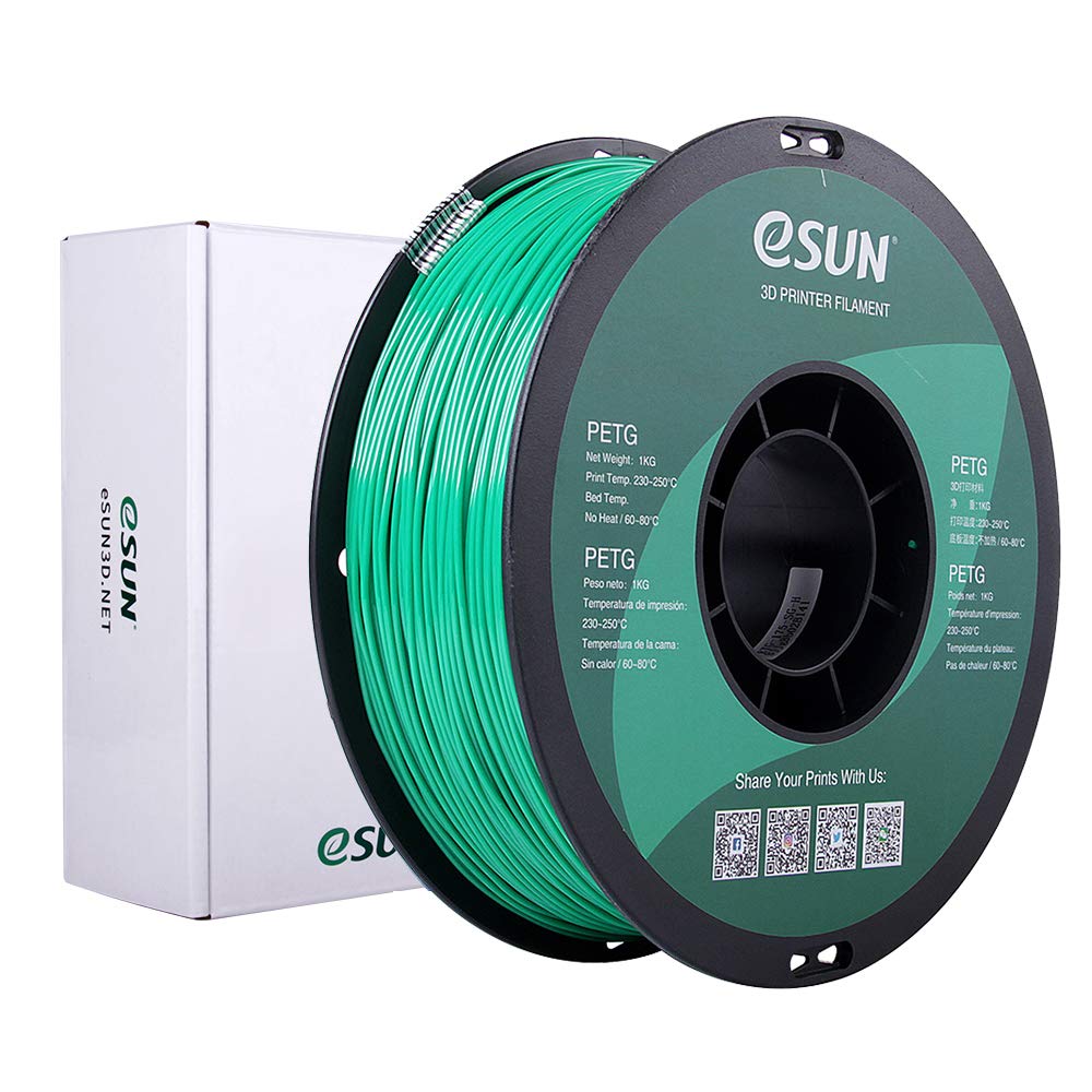 eSUN PETG Solid Green 1.75mm 1Kg 3D Printing filament