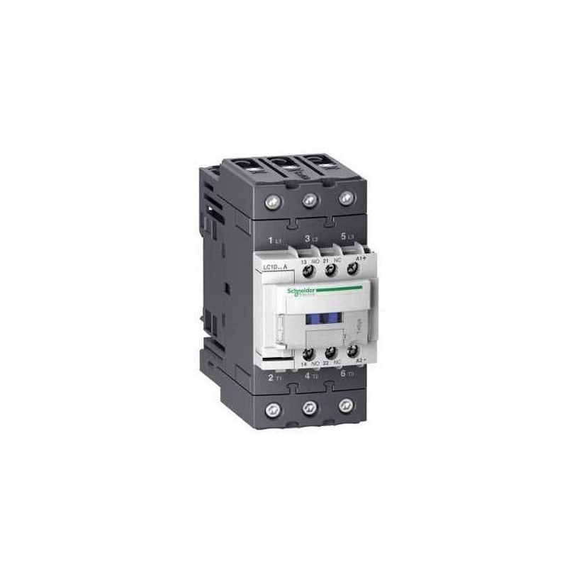 Schneider LC1D65AE7 Contactor 30 / 65 kW 48V AC Volt 3 N/O Poles With 1 N/O & 1 N/C Contact Configuration