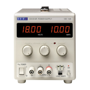 Aim-TTi EX1810R Power Supply, Single Output, 18 V, 10 A, 180 W, EX-R Series