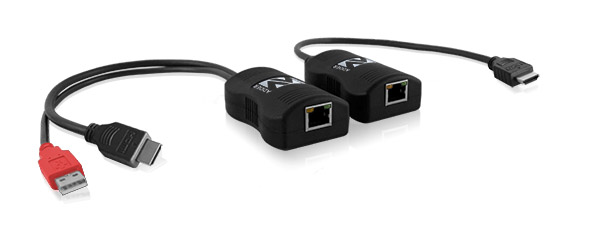 ALDV100P AdderLink DV100 Line Powered Digital HDMI over Cat-X cable. HDMI Extender Pair 50Mtr