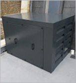 ASHP Horizontal Enclosures With Front And Side Access Panels