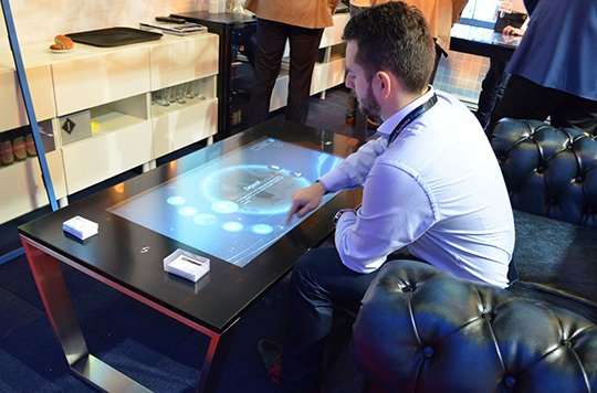 Touch Table Rental in London