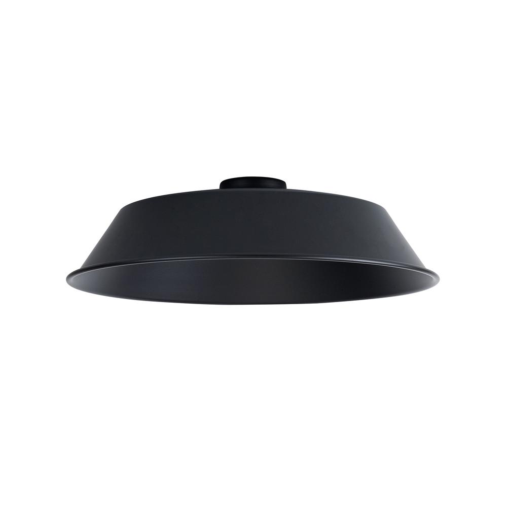 Luxuria Glorelle Round 35cm Lampshade With Angled Sides Black