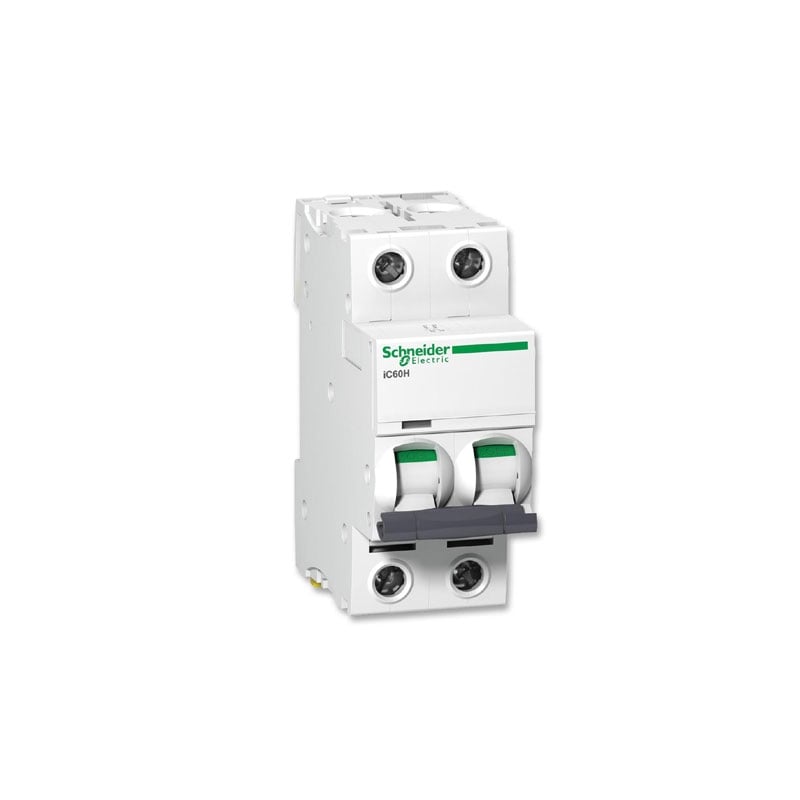 Schneider A9F55204 MCB 2 Pole 4 Amp D Type