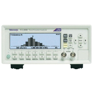 Tektronix FCA3100 Frequency Counter and Timer, 300 MHz, 12 Digit, 50 ps, USB and GPIB, FCA3100 Series
