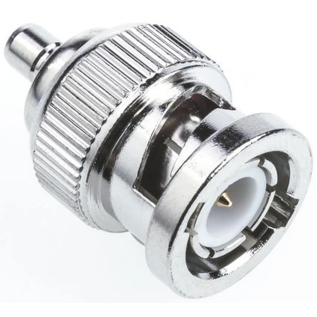 Telegartner J01008G0038 (100023692) Straight 50 Ohm RF Adapter BNC Plug to SMB Plug 0 To 4GHz,